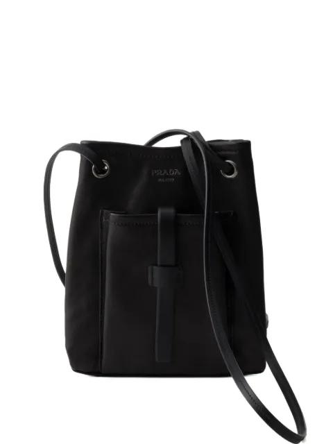 leather mini shoulder bag by PRADA