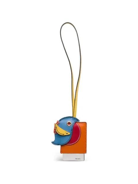 leather mirror case pendant by PRADA