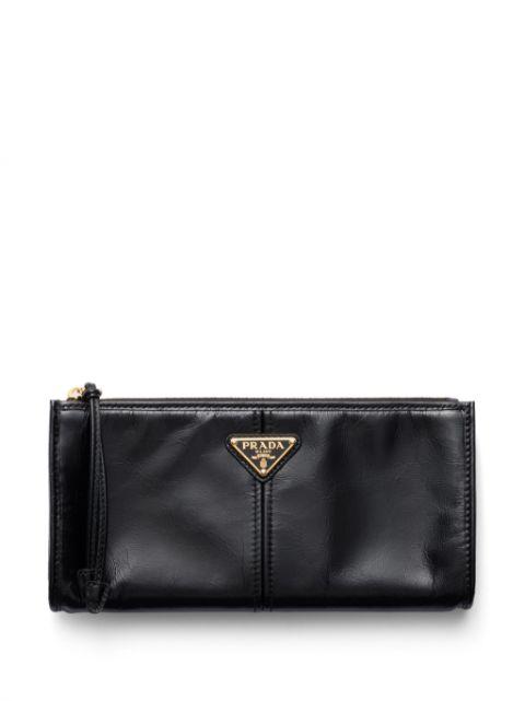 leather pouch bag by PRADA