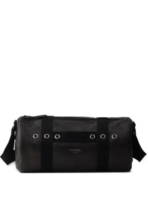leather shoulder bag by PRADA