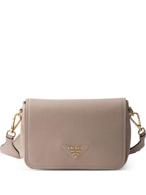 leather shoulder bag by PRADA