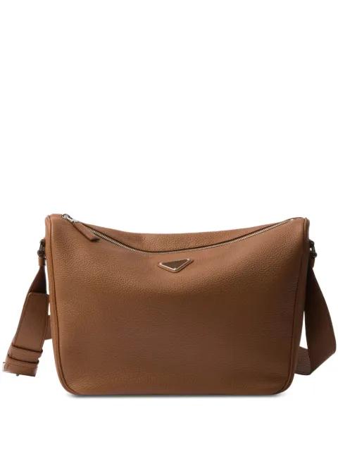 leather shoulder bag by PRADA