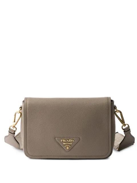 leather shoulder bag by PRADA