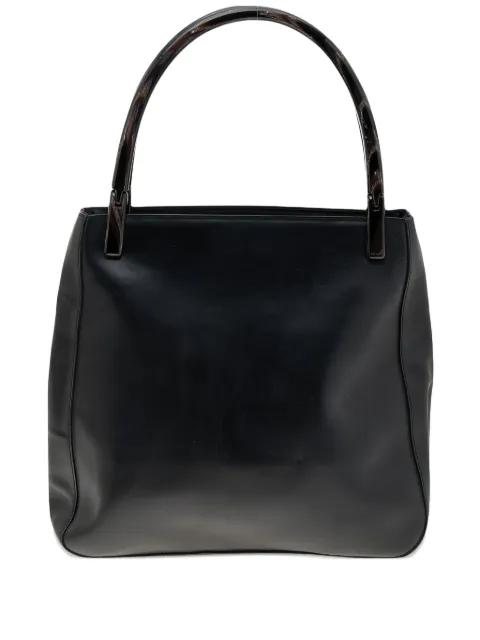 leather shoulder bag by PRADA 