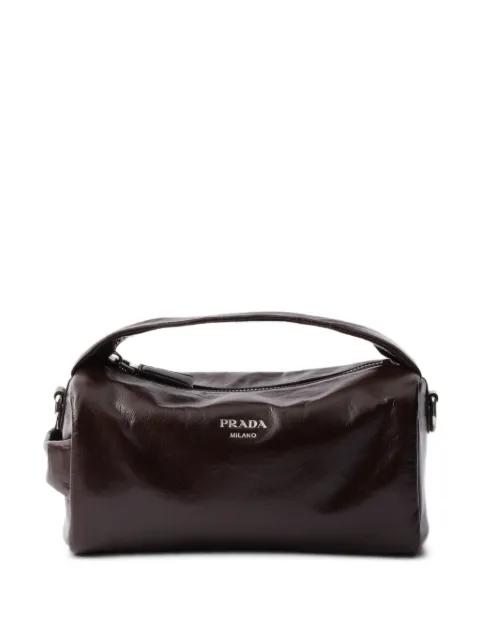 leather shoulder bag by PRADA