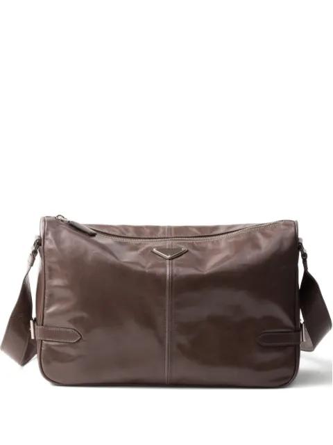leather shoulder bag by PRADA
