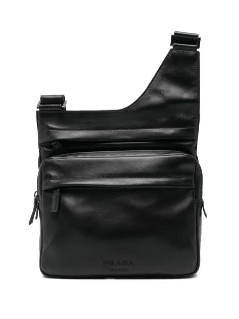 leather shoulder bag by PRADA