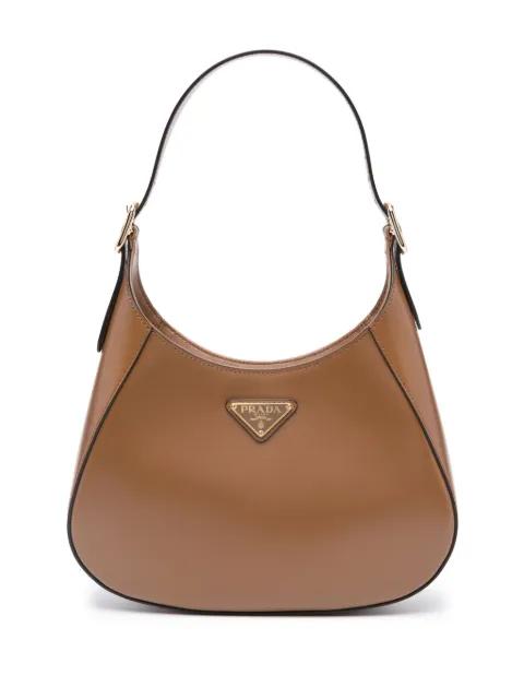 leather shoulder bag by PRADA