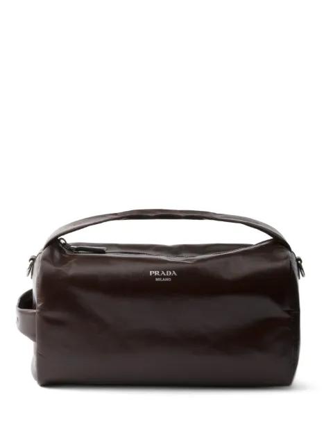 leather shoulder bag by PRADA