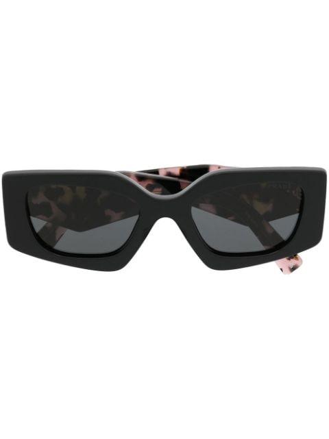 leopard print tinted sunglasses by PRADA