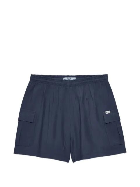light mohair shorts by PRADA