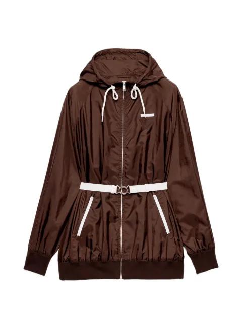 lightweight Re-Nylon raincoat by PRADA