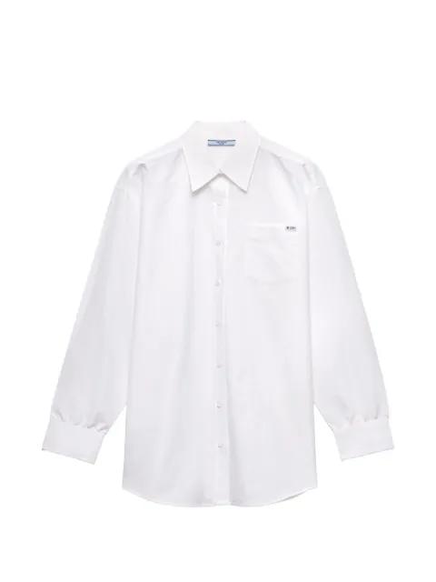 linen muslin shirt by PRADA