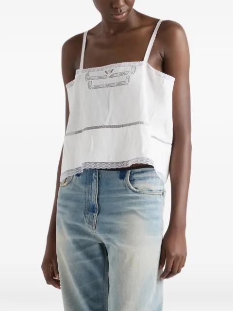 linen top by PRADA