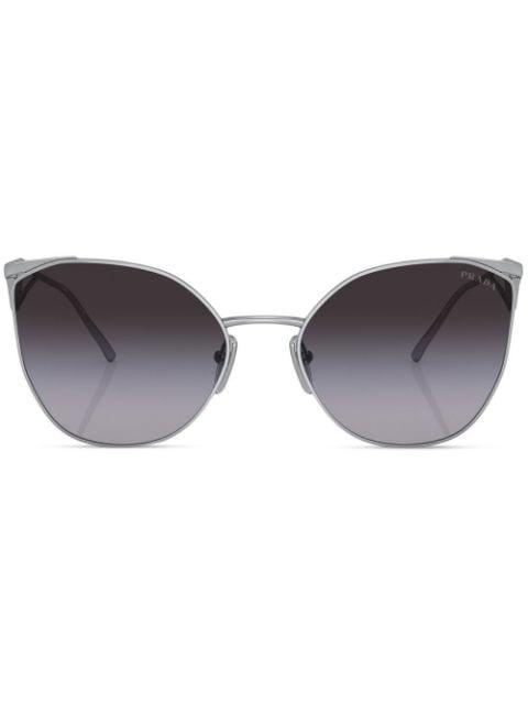 logo cat-eye frame sunglasses by PRADA