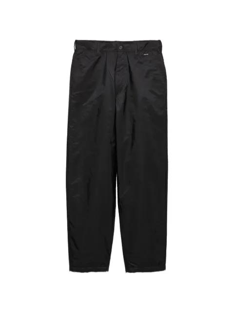 logo-detail trousers by PRADA