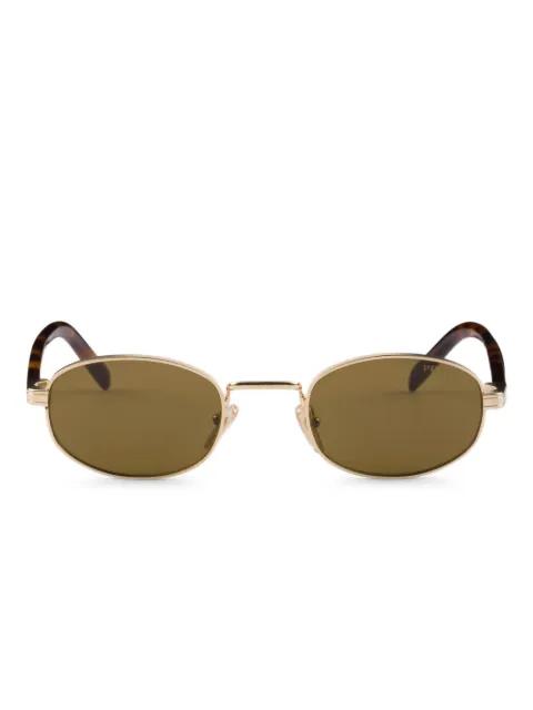 logo-engraved sunglasses by PRADA