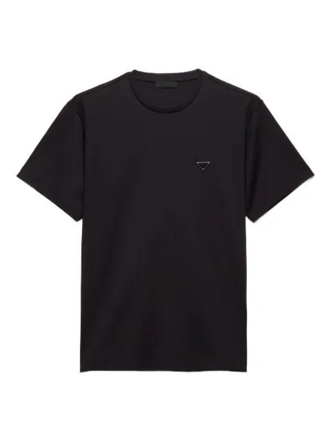 logo-plaque T-shirt by PRADA