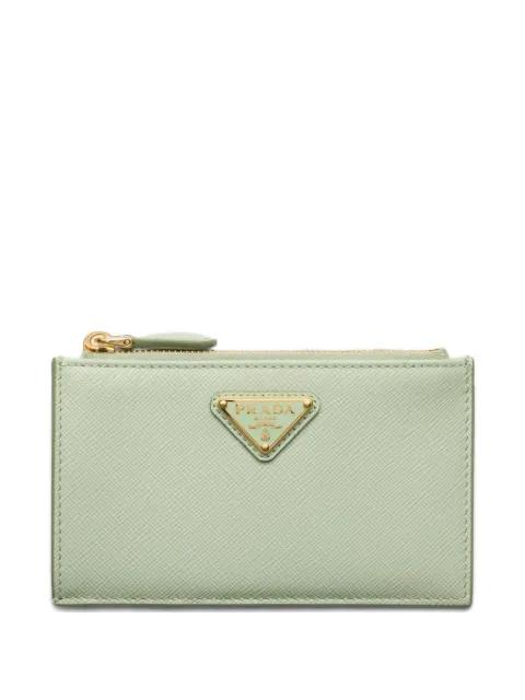 logo-plaque card holder by PRADA