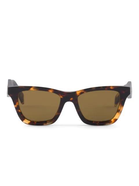 logo square-frame sunglasses by PRADA