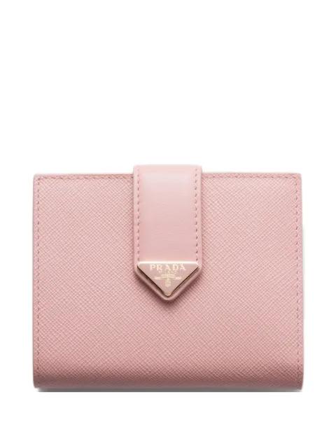 logo-triangle wallet by PRADA