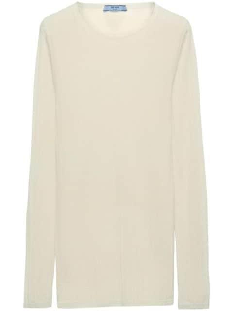 long-sleeve T-shirt by PRADA