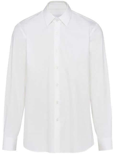 long-sleeve cotton shirt by PRADA
