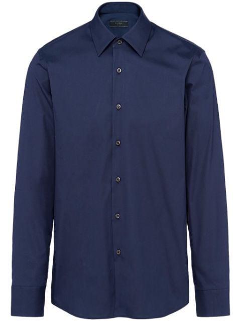 long-sleeve cotton shirt by PRADA