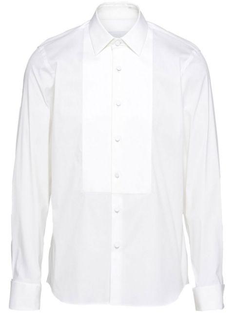 long-sleeved poplin shirt by PRADA