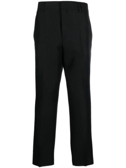 mid-rise tailored trousers by PRADA