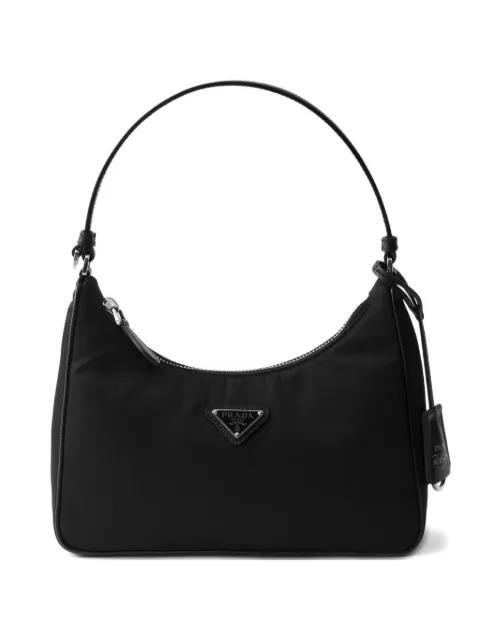 mini 2005 Re-Edition triangle-logo shoulder bag by PRADA
