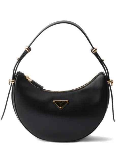 mini Arqué leather shoulder bag by PRADA