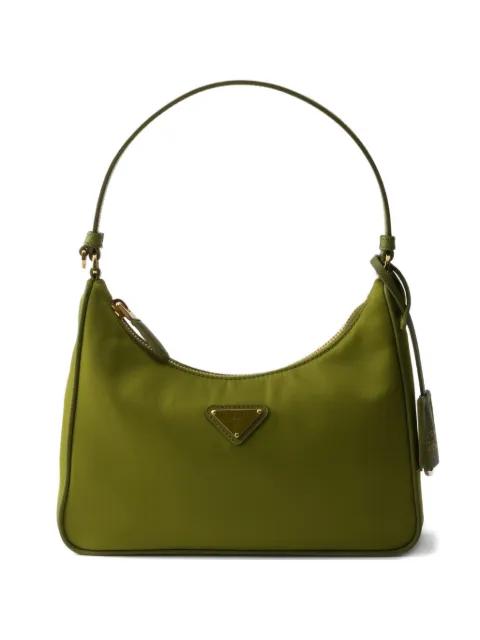 mini Re-Edition 2005 triangle-logo shoulder bag by PRADA