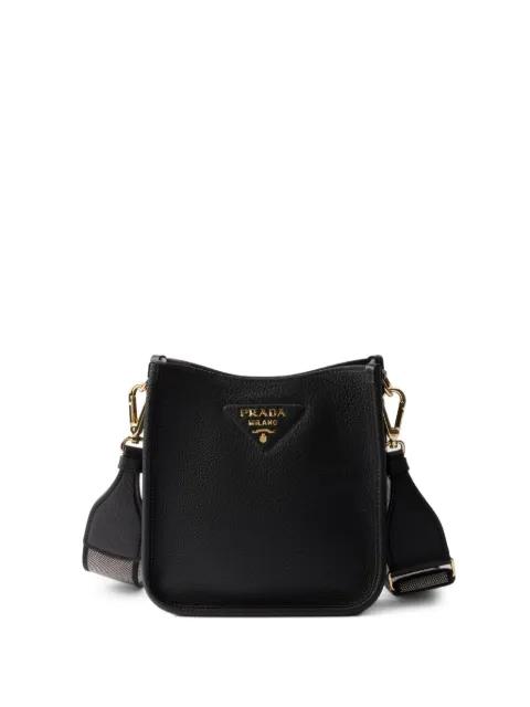 mini leather shoulder bag by PRADA