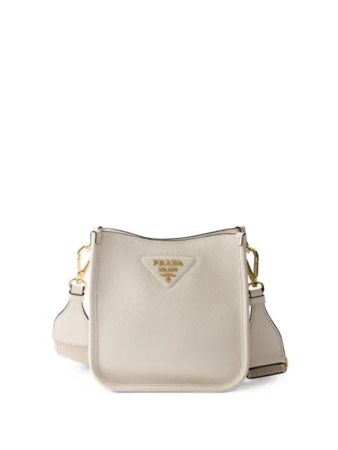 mini leather shoulder bag by PRADA
