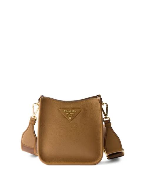 mini leather shoulder bag by PRADA
