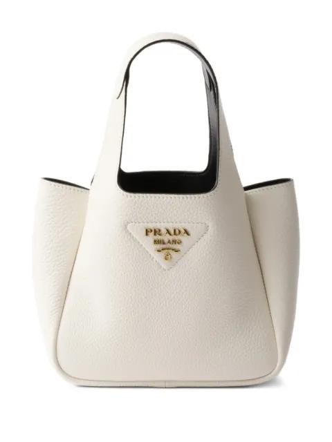 mini leather tote bag by PRADA