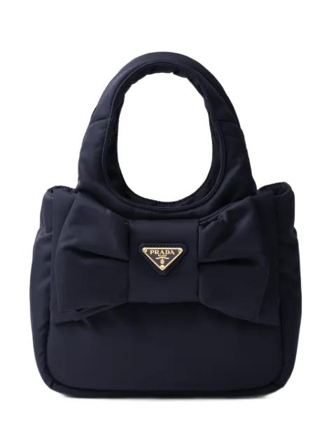 mini padded Re-Nylon tote bag by PRADA