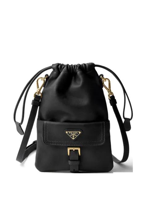 nappa leather pouch by PRADA