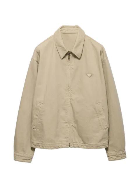 old denim blouson jacket by PRADA