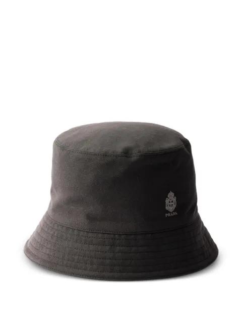 old gabardine bucket hat by PRADA