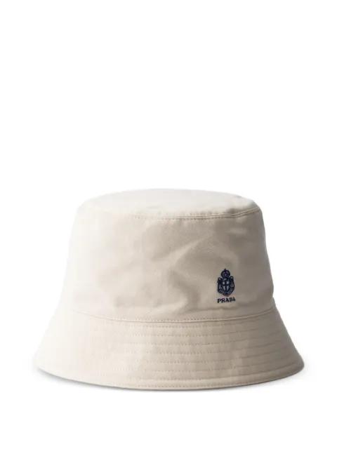 old gabardine bucket hat by PRADA