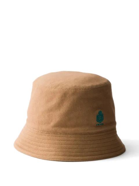 old piqué bucket hat by PRADA