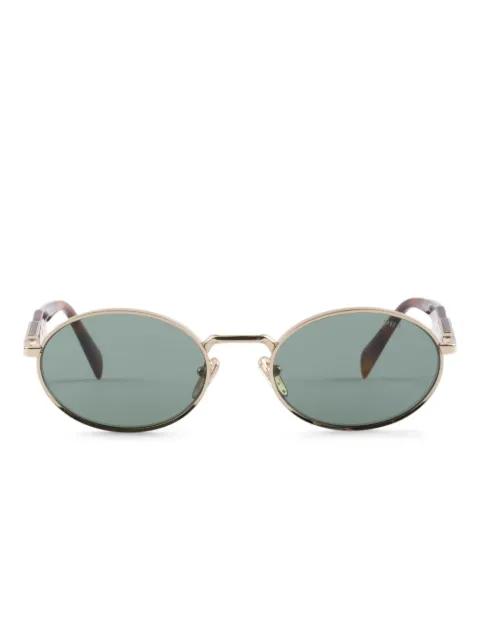 oval-frame sunglasses by PRADA