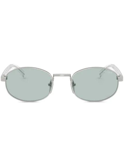 oval-frame sunglasses by PRADA