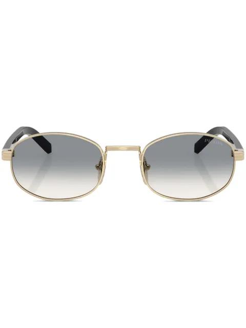oval-frame sunglasses by PRADA