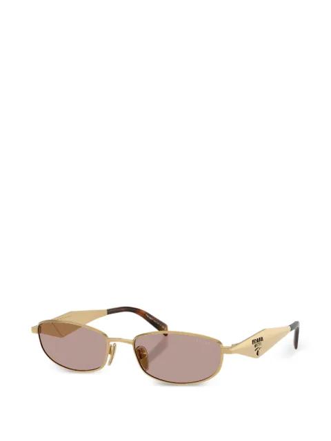 oval-frame sunglasses by PRADA