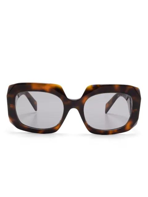 oversize-frame sunglasses by PRADA