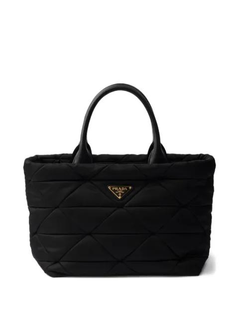 padded tote bag by PRADA