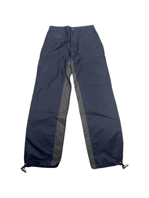 panelled drawstring-hem trousers by PRADA